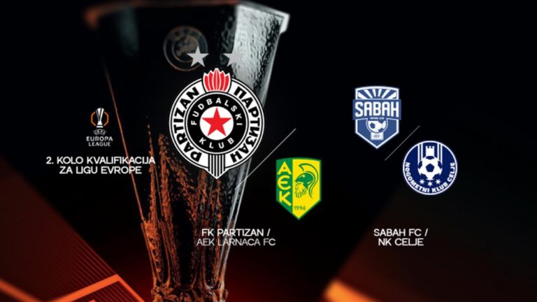 Mogući rivali Partizana Sabah, Celje i Oleksandrija